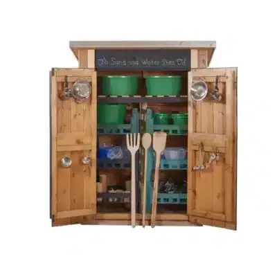 Sand- und Wasserschuppen für Draußen