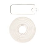 Papierlampions „Rund Weiß“ 6er Set - 300 14 2