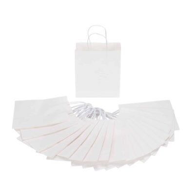 Papiertüten "Weiß" 20 Stück