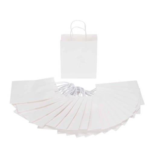 300-42-300-43-Kopie Papiertüten „Weiß“ 20 Stück - 300 42 300 43 Kopie