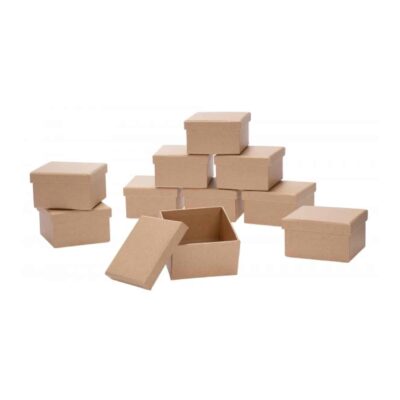Kartonbox "Quadrat" 10er Set