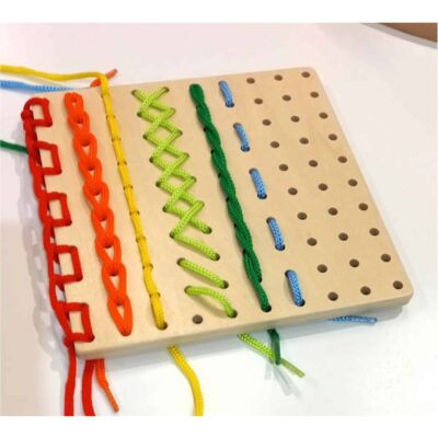 Fädelbrett 18 x 18 cm