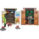 Spielzeugschränke für Sand- & Wasserspiel – 2er Set - 50553 1 min
