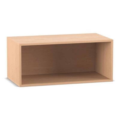 Flexeo® Aufsatzregal, 1 Fach, Breite 94,4 cm