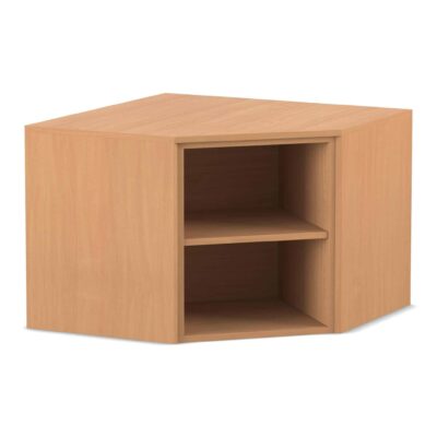 Flexeo® Eckregal, Aufsatzelement, 2 Fächer