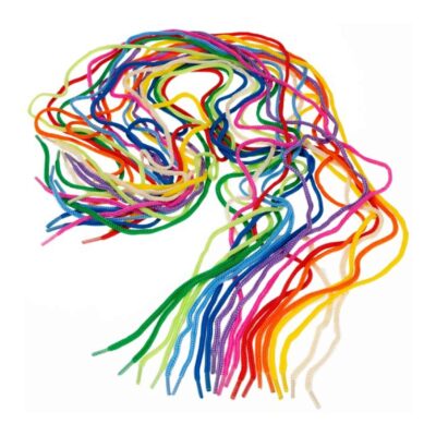 Fädelschnüre "Regenbogen" 20tlg.