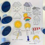 Riesenstempel „Wetter“ 12tlg. - 93E70E69 26A8 433C 887E 24BADD4B51C6