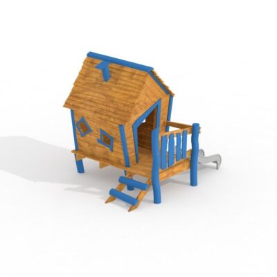 Olles Spielhaus mit Rutsche