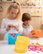 Papierlampions „5 Farben“ 5er Set - A748782