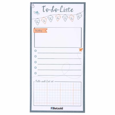 „To-do-Liste“-Abreißblock, 60 Seiten