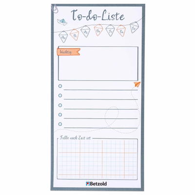 „To-do-Liste“-Abreißblock, 60 Seiten