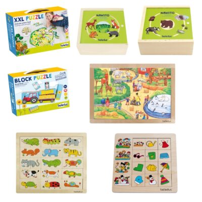 Spiel & Puzzle-Bundle "Tiere & Lebensräume"