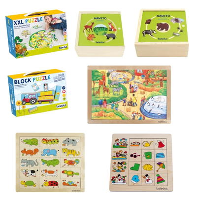Spiel & Puzzle-Bundle „Tiere & Lebensräume“