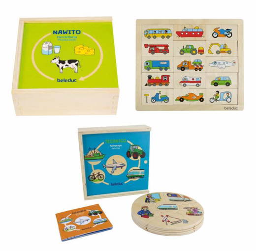 Technik & Verkehr Spiel & Puzzle-Bundle „Technik & Verkehr“ - Technik & Verkehr