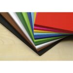 Tonkarton, 160 g/m², DIN A3, 250 Bogen, 10 Farben - Tonkarton 160 g m DIN A3 250 Bogen 10 Farben 80615 d ZN