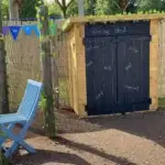 Lern-Schuppen mit Schreibtafel - cosy direct new106