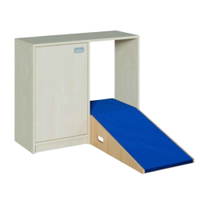 Durchkrabbelschrank 1 - mit 2 Rampen und Schrank, Tür, 1 Einlegeboden – Bild 5