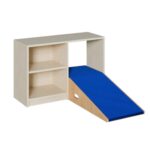 Durchkrabbelregal 3 – mit 2 Rampen und Regal, 1 Einlegeboden - 0206 02911RL 1