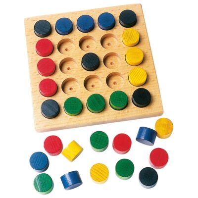 25 Löcher Steckspiel