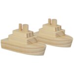 Holz-Bausatz „Dampfer“ 10er Set - 100 20 1
