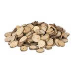 Naturholzscheiben rund, 1kg - 100 451