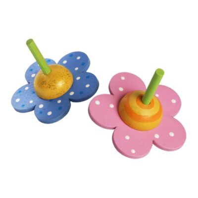 DIY-Holzkreisel "Blume"