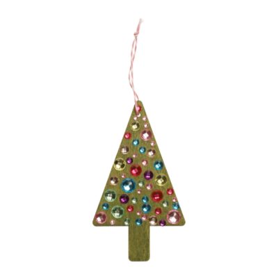 Holzanhänger "Tannenbaum" 6er Set