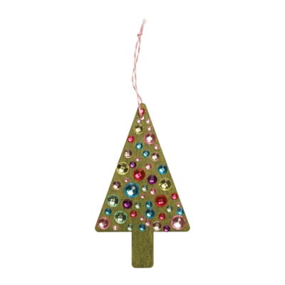 Holzanhänger „Tannenbaum“ 6er Set