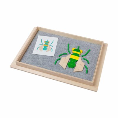 Projekttablett mit Filz