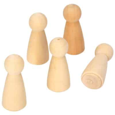 Holzfiguren "Mika" 5er Set