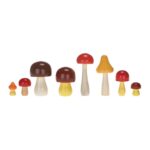 Holzfiguren „Familie Pilz“ 7-tlg. - 103 18 3