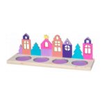 Teelichthalter Advents-Stadt - 103 56 3