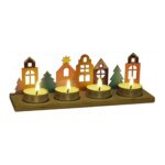 Teelichthalter Advents-Stadt - 103 56 2