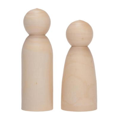 Holzfiguren „XXL“ 12 tlg.
