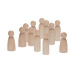 Holzfiguren „XXL“ 12 tlg. - 103 62 21