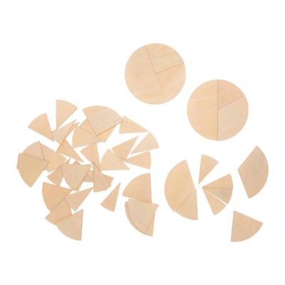 Holzformen "Bruchrechnen zum selbst gestalten" 51tlg.