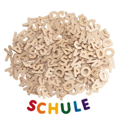 Holzbuchstaben „S" 300tlg.