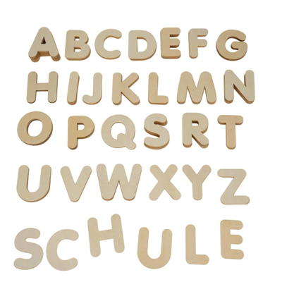 Holzbuchstaben „XL“ 150tlg.