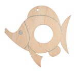 Holzanhänger „Pompon Fische“ 35tlg. - 103 92 8