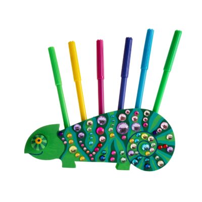 Stifte- und Pinselhalter "Chamäleon"