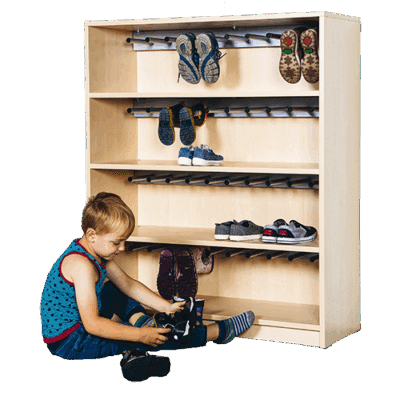 Stiefelregal für 15 oder 20 Paare