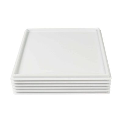 Legerahmen weiß, 6 Stück