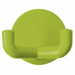 2er Kleiderhaken 53 hellgrün