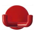 2er Kleiderhaken 33 rot