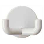 2er Kleiderhaken 01 weiß