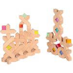 Holzbaukasten „X Blöcke“ Stück (33tlg.) - 400 67 1