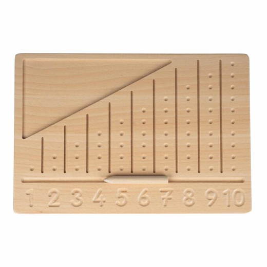 400-70 Zähl- und Legeboard „1 bis 10“ - 400 70
