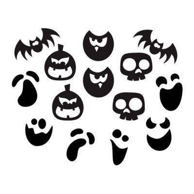 Filzaufkleber „Halloween“ 14tlg.