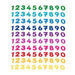 Filzzahlen Regenbogen, selbstklebend, 300tlg. - 501 01 31