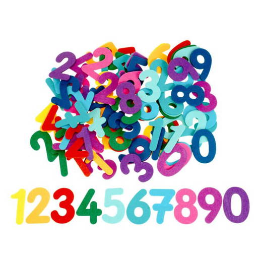 501-13 Filzziffern „XL“ 100tlg. - 501 13